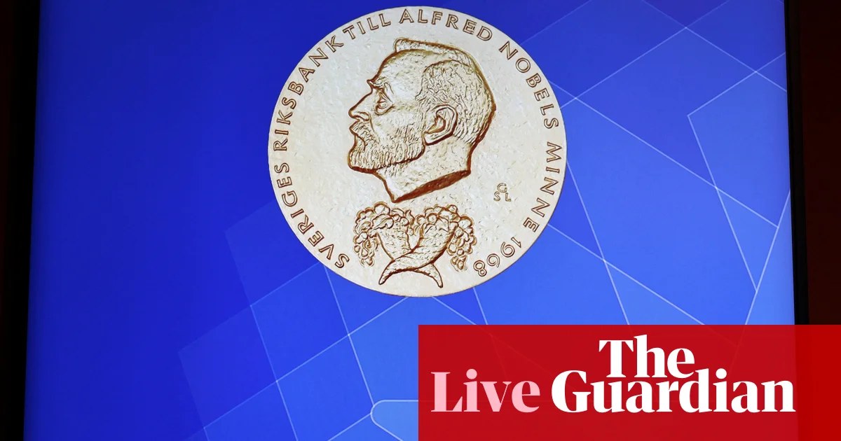 UK inflation pressures hit three-year high; Nobel prize for economics awarded today – business live