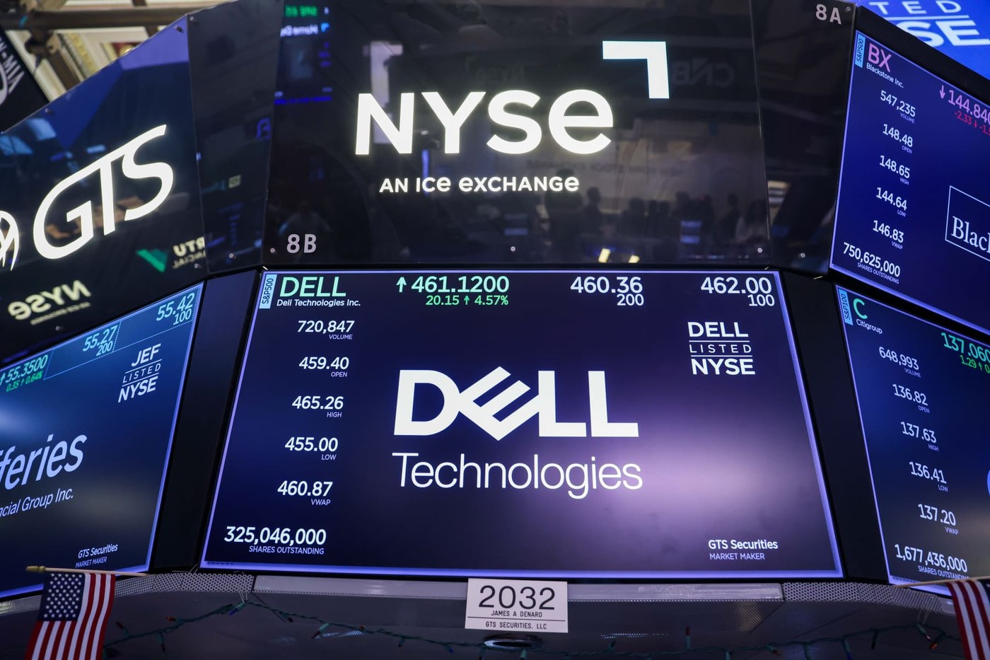 Dell stock jumps on RBC initiation, now up nearly 350% in 2026