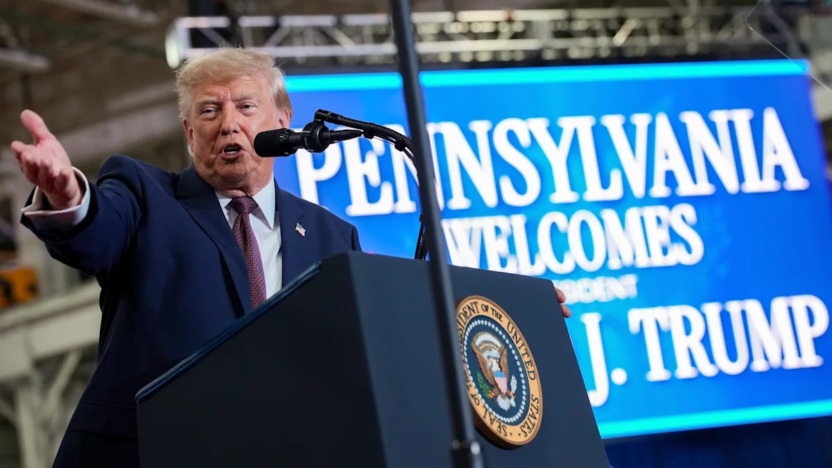 Trump name-dropped Nokia and Eli Lilly in a Pennsylvania speech. Here's what happened to 5 other stocks he singled out